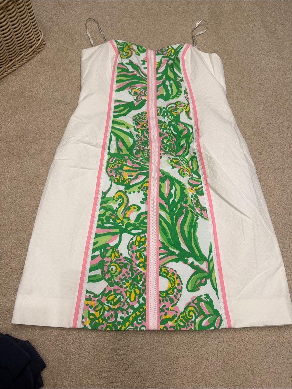 Lilly Pulitzer strapless shift